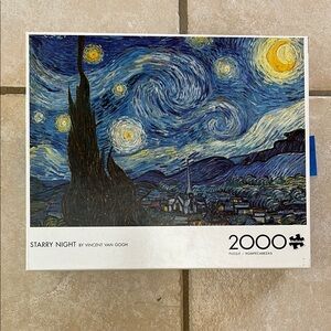 Buffalo Games Starry Night Puzzle - Blue and Yellow